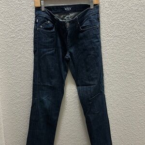 Rock & Republic Blue Slim Jeans with Vintage Appeal
